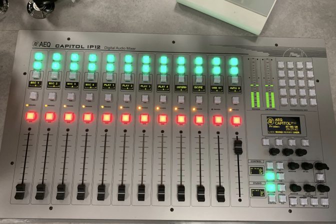 New desk for Studio 2